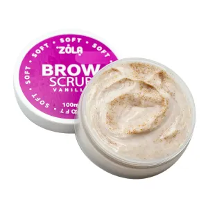 Zola Eyebrow scrub with vanilla aroma, 100 ml 04396